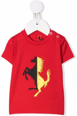 Ferrari Organic cotton Prancing Horse T-shirt Unisex