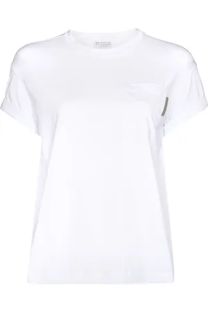 Brunello Cucinelli Monili crew-neck cotton T-shirt