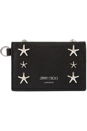 Jimmy Choo Kimi monogram-jacquard camera bag, Grey