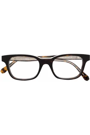 Omega Tortoiseshell-effect optical glasses