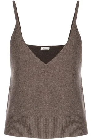 GOEN.J V-neck cashmere tank top