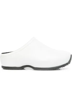 ROSETTA GETTY Two-tone leather sneakers