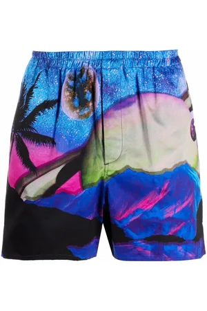 Valentino Garavani Toile Iconographe Bermuda Shorts - Farfetch