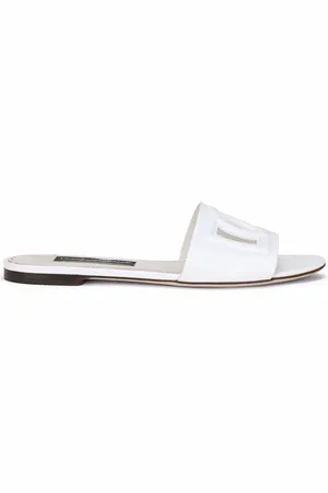 Dolce & Gabbana DG Logo leather sandals