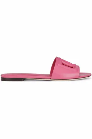 Dolce & Gabbana DG-logo leather sandals