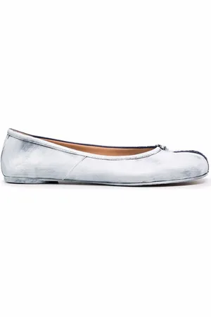 Maison Margiela Tabi leather ballerina shoes