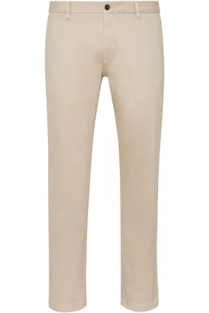 Philipp Plein Hexagon-patch slim-fit chinos