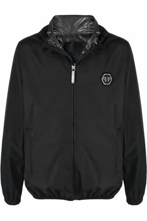 Philipp Plein Zipped windbreaker jacket