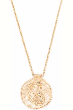 Maje Zodiac medal necklace