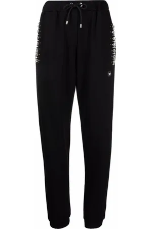 Philipp Plein Crystal iconic-plein track pants