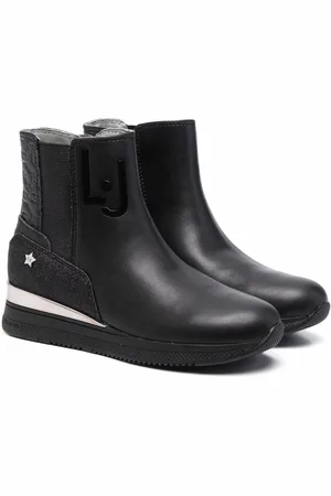 Florens Stivaletto embellished leather boots - Black