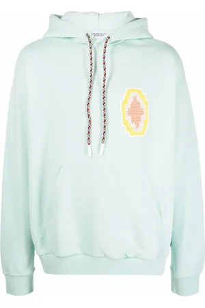 MARCELO BURLON Macram?? Cross patch hoodie