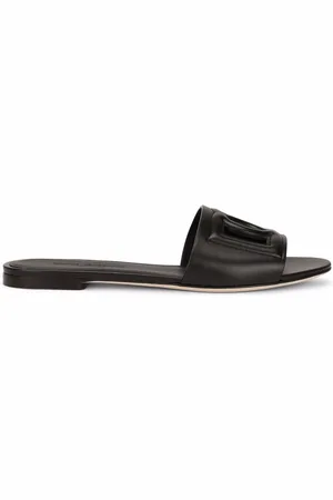 Dolce & Gabbana DG Millenials leather sandals