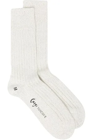 SUICOKE Logo-print ankle socks