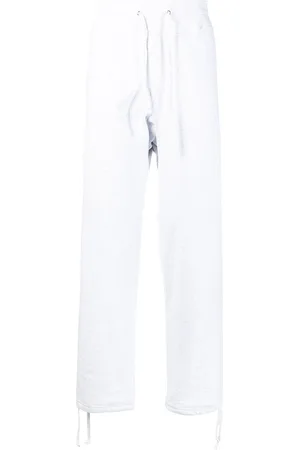 SUICOKE Drawstring-waist cotton track trousers
