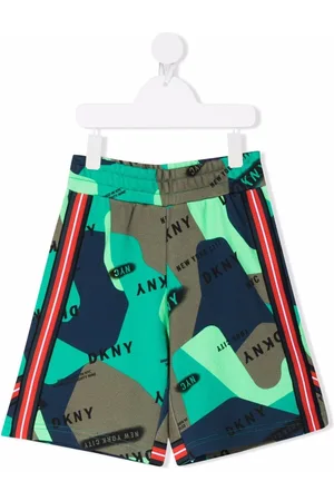 DKNY Camouflage-print Bermuda shorts