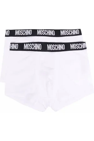 Moschino Logo-waistband stretch-cotton boxers