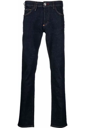 Philipp Plein Iconic Plein Super-Straight cut jeans