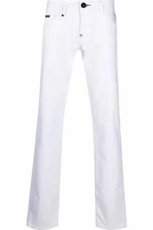 Philipp Plein Mid-rise straight-cut jeans