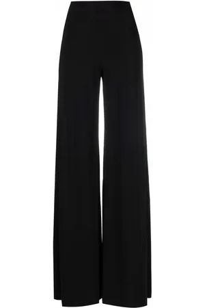 Norma Kamali High-waisted wide-leg trousers