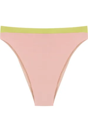 CLUBE BOSSA Arko contrast-trim bikini bottoms