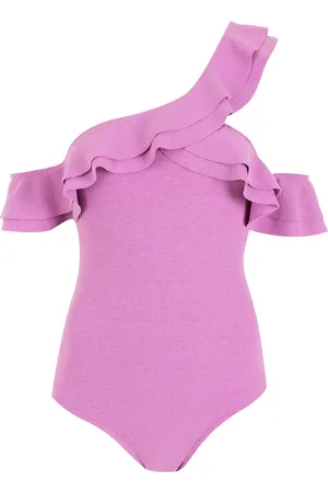 CLUBE BOSSA Bresse ruffle-embellished swimsuit