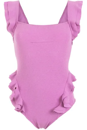 CLUBE BOSSA Barbette ruffle-embellished swimsuit