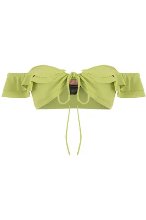 CLUBE BOSSA Off-shoulder bikini top