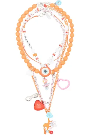 AMIR SLAMA Six-strand charm necklace