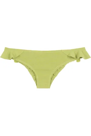 Ruffle Bikinis - Green - women - 7 products