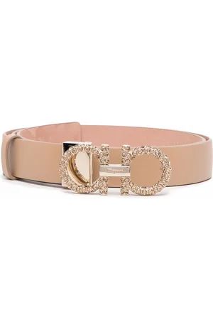 Salvatore Ferragamo Adjustable Gancini belt