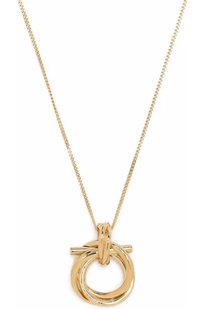 Salvatore Ferragamo Gancini pendant necklace