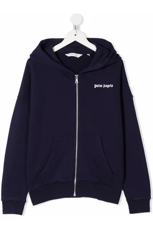 Palm Angels Chest logo-print hooded jacket
