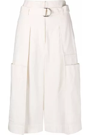 LEMAIRE Belted capri shorts