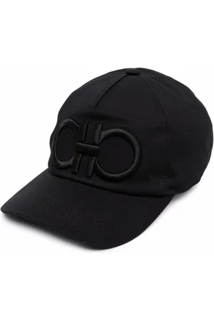 Ferragamo Men's Gancini Leather Baseball Cap