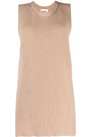 Nanushka Oversized ribbed-knit vest