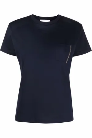 Fabiana Filippi Bead-detail pocket T-shirt