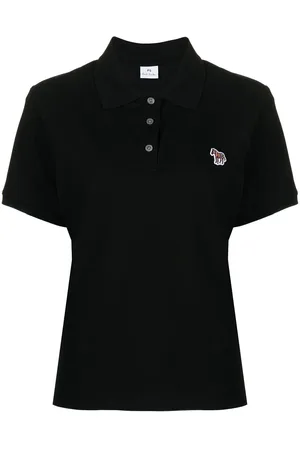 Paul Smith Zebra-patch polo top