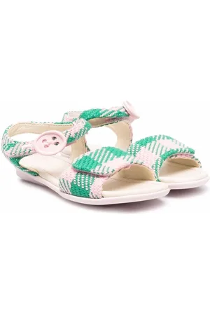 Camper Twins checked sandals