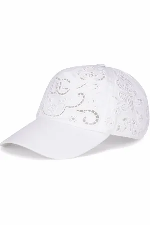 Dolce & Gabbana Floral-embroidered baseball cap
