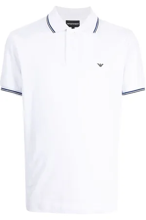 Emporio Armani Logo-embroidered polo shirt