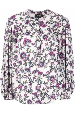 Isabel Marant Brunille floral-print blouse