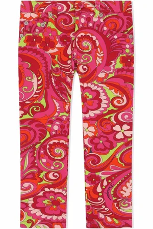 Dolce & Gabbana Floral paisley-print trousers