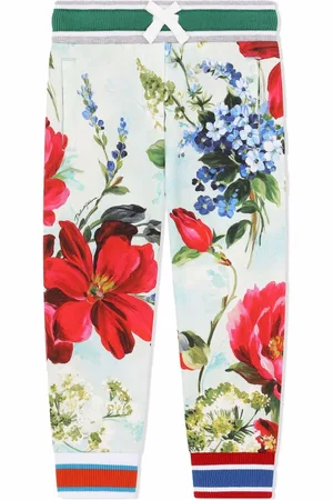 Dolce & Gabbana Garden-print track pants