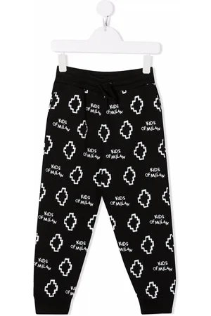 MARCELO BURLON All-over logo-print track pants