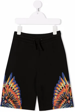 MARCELO BURLON Tempera Wings printed shorts