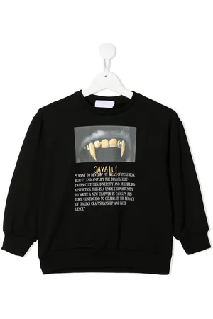 Roberto Cavalli Graphic-logo print sweatshirt