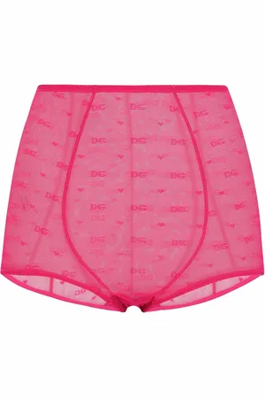 Dolce & Gabbana DG logo-print high-waisted briefs