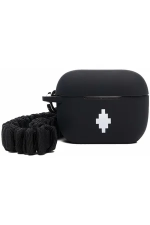 Marcelo Burlon Logo Pvc Clutch Bag in Black for Men