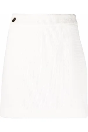 Philipp Plein Logo-plaque detail skirt